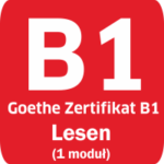 Certyfikat Goethe – Goethe Zertifikat B1 – moduł LESEN