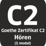 Certyfikat Goethe – Goethe Zertifikat C2 – moduł HÖREN