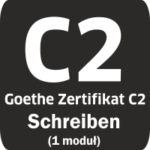 Certyfikat Goethe – Goethe Zertifikat C2 – moduł SCHREIBEN