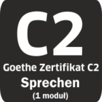 Certyfikat Goethe – Goethe Zertifikat C2 – moduł SPRECHEN