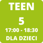 Kurs JUNIOR 5 (dla dzieci) wtorki i czwartki, 17:00