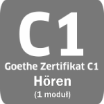 Certyfikat Goethe – Goethe Zertifikat C1 – moduł HÖREN