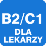 B2/C1 Medyczny ONLINE, poniedziałki i środy,18:45, st.